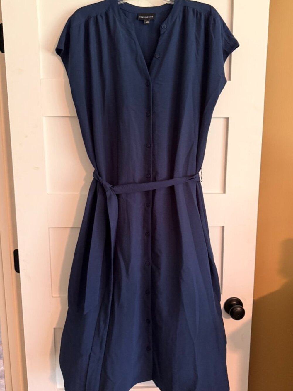 Fortune & Ivy Navy Blue Dress